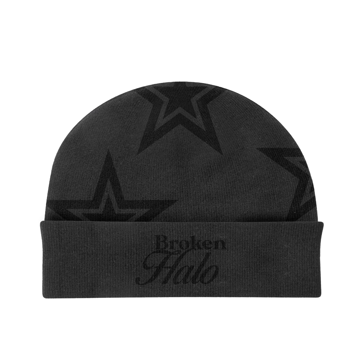 Charcoal Stars Beanie