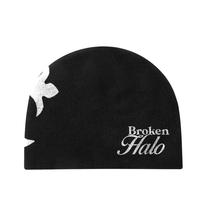Black and White Beanie